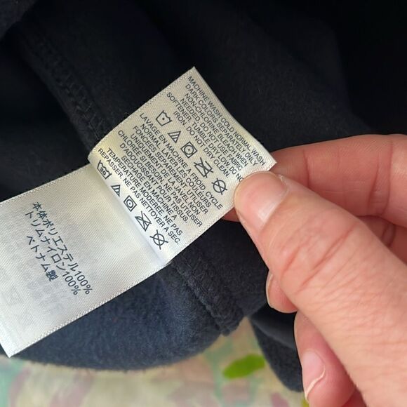 Lands End Colorblock 1/4 Snap Fleece - M - Picture 10 of 12